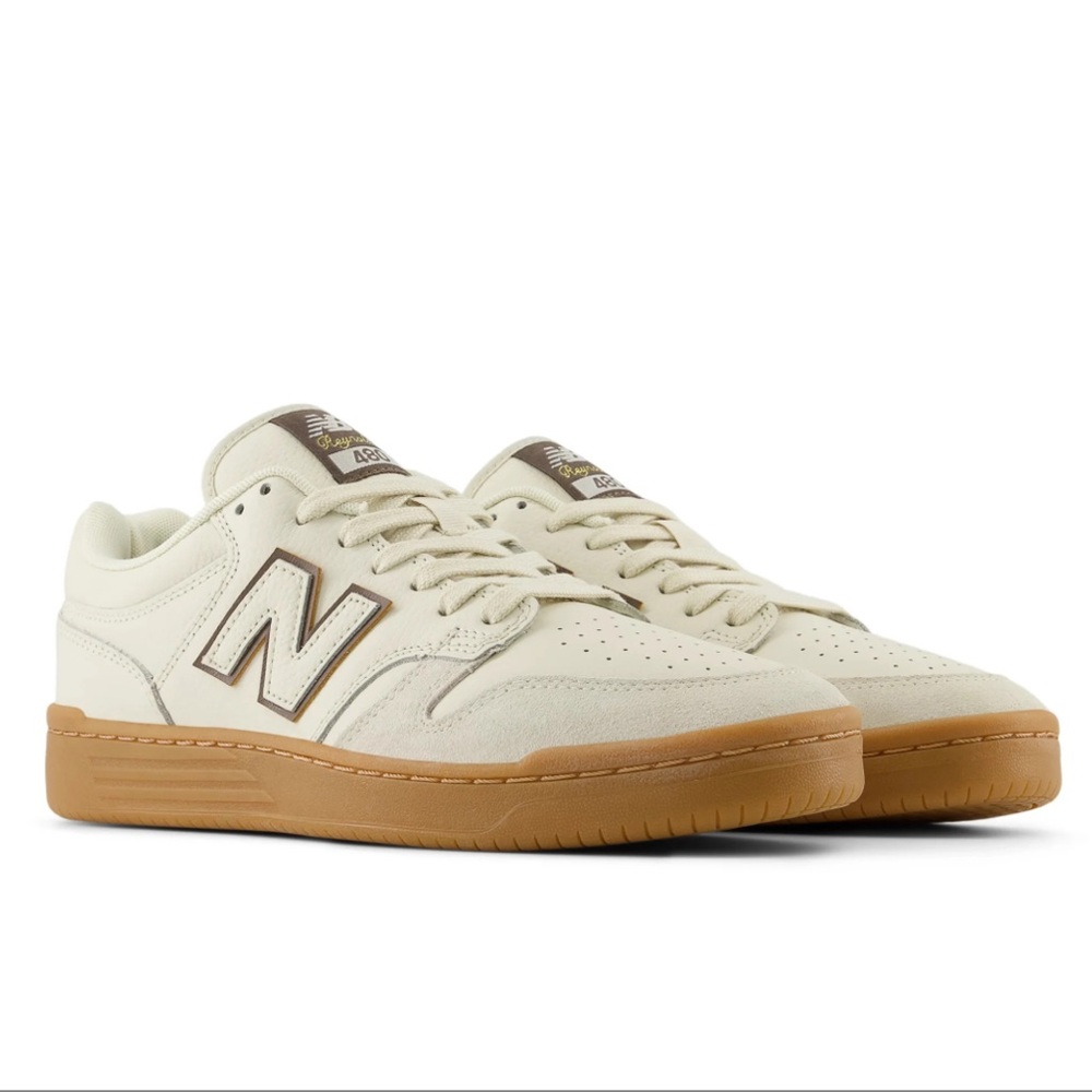 New Balance 480 Cream Sneakers x Renoylds